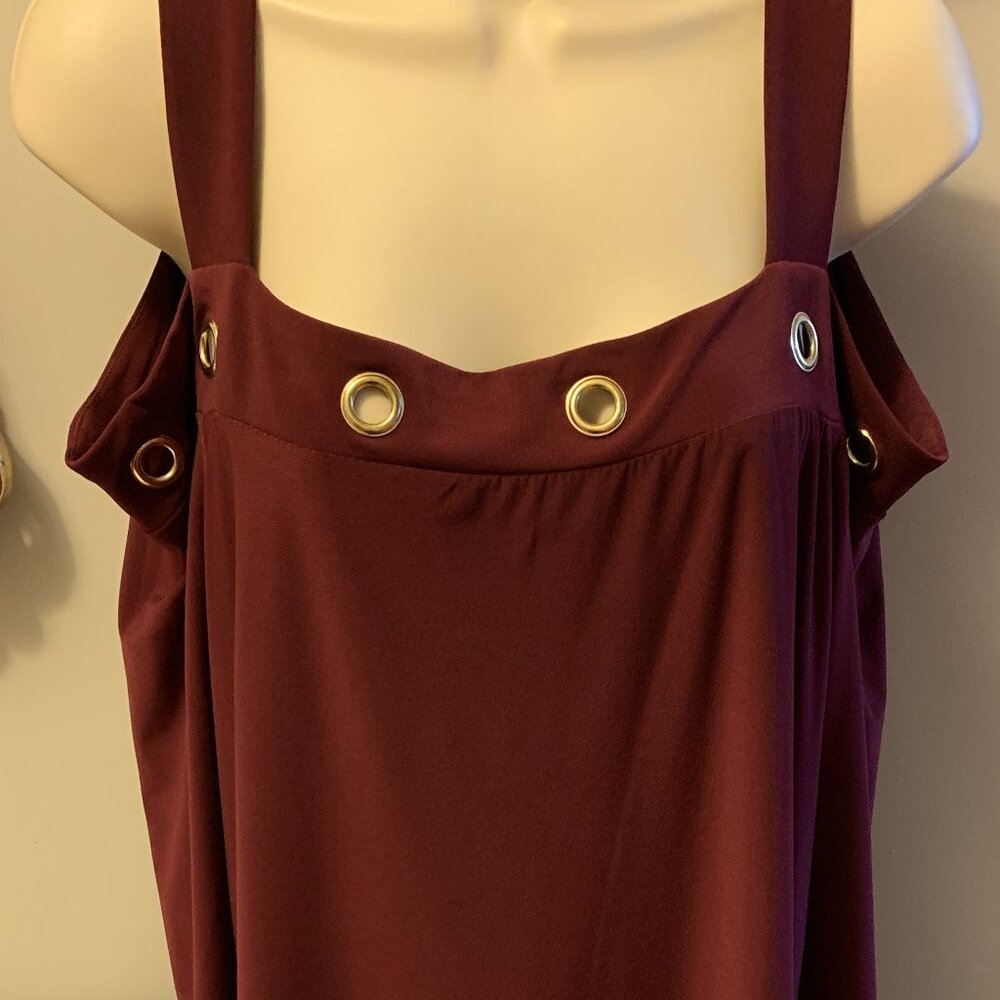 NEW Maroon Open Shoulder Top by Coco Bianco